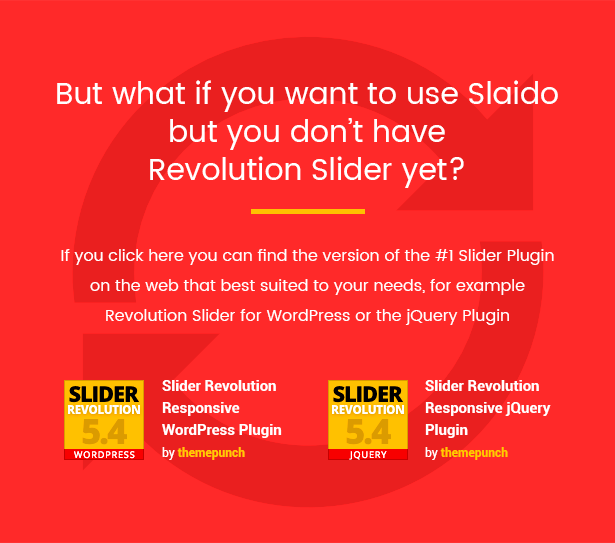 Slaido - Template Pack para Slider Revolution WordPress Plugin - 4