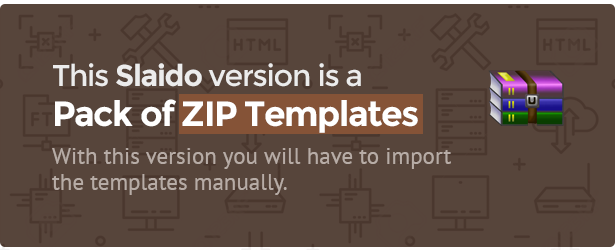Slaido - ZIPs Pack for Slider Revolution - 1